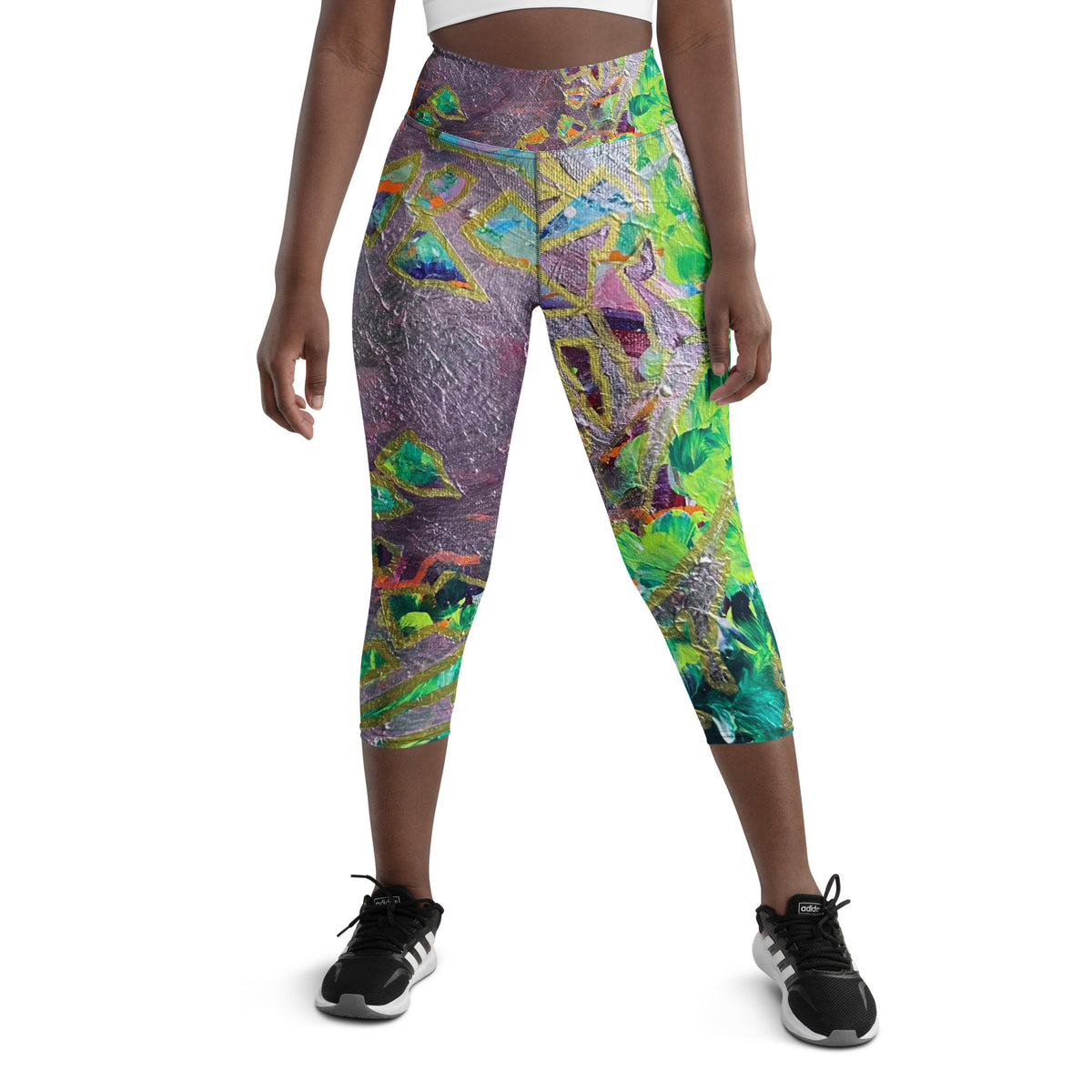 Leggings Courts Grande Taille | Yours Clothing